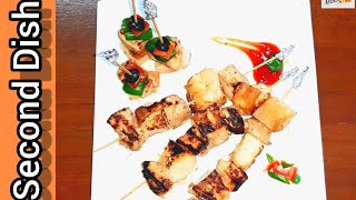 Spanish Chicken Pinchos Recipe  First Time in Pakistan seconddish5460 [upl. by Gruber]