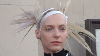 Fashion Week Paris 2016 2017 EXIT HAIDER ACKERMANN [upl. by Fryd]