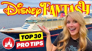 Disney Fantasy Cruise SECRETS 30 Pro Tips Before You Go [upl. by Terra]