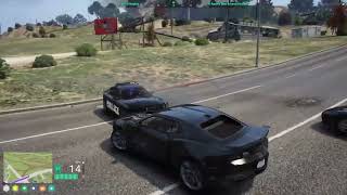 Cypress CJ almost crashes out on cops after almost getting pitted into a gas station  NoPixel 40 [upl. by Hudgens874]