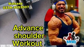 Killing shoulder workout  new workout routine  Shoulder Blast New Delts For shoulders [upl. by Omidyar889]