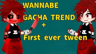 Wannabe Meme  Gacha Trend  Gacha Animation  first tween [upl. by Annah706]