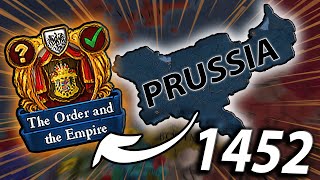 FORMING Prussia In 1452 As EU4 Teutonic Order [upl. by Elnore]