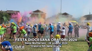 Nizza Monferrato  “Festa degli oratori estivi 2024” [upl. by Eimot482]