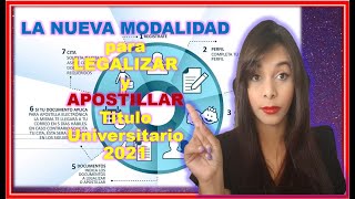 ¿CÓMO APOSTILLAR DOCUMENTOS VENEZOLANOS EN EL EXTRANJERO 2021 Titulo Universitario [upl. by Edelson]