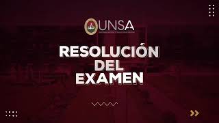 RESOLUCIÓN PRIMERA EVALUACIÓN CEPRUNSA CICLO QUINTOS 2023 UNSA [upl. by Griffin]