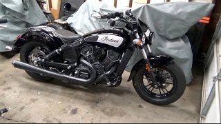 Project 2016 Indian Scout Sixty Part 5 National Cycle Solo Rack Install [upl. by Harness143]