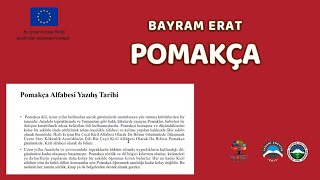 Pomakça Hakkında  Bayram Erat  TADNET [upl. by Anyek]