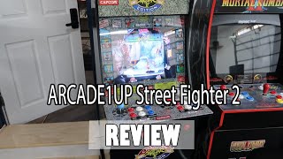 ARCADE1UP Street Fighter 2 Review  Classic 3in1 Home Arcade Cabinet with Licensed Riser [upl. by Eillib]