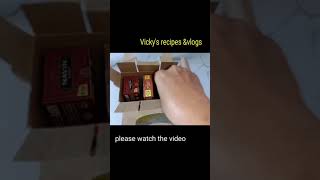 Unboxing video all in one cycle brand agarbatti vickyshorts [upl. by Ait435]