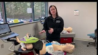 AED training with Dr Kristina Skinner [upl. by Etac]