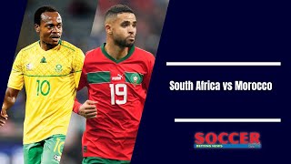 2023 AFCON Qualifier South Africa vs Morocco [upl. by Rutger]