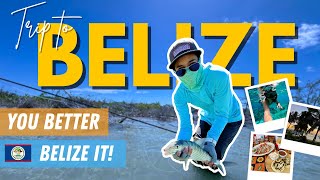 Belize Ambergris Caye Snorkeling at Hol Chan amp Shark Ray Alley  Saltwater Fly Fishing Vlog 24 [upl. by Aihset]