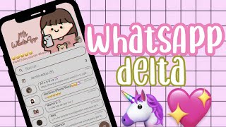 🌈Como tener WHATSAPP DELTA ULTIMA VERSION v400 ✅ Tutorial COMPLETO desde cero💜SIN PERDER CHATS [upl. by Aduhey]