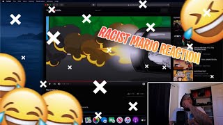 Racist Mario REACTION flashgitz 😂 I CRIED [upl. by Notlew771]