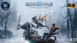 GOD OF WAR RAGNAROK PC Gameplay 4K 60FPS  No Commentary [upl. by Radack]