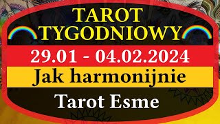 Tarot Tygodniowy🌈 2901  04022024🌈 Jak harmonijnie  tarot czytanie tarota horoskop TarotEsme [upl. by Gemperle]