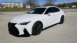 The 20222023 Lexus IS350 FSport AWD a Fun Reliable Sports Sedan [upl. by Eanil]