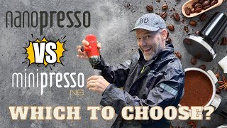 Wacaco Nanopresso vs Minipresso NS2 [upl. by Pitt559]