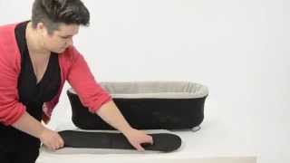 2014 carrycot plus for duet  assembly instructional video  Mountain Buggy® [upl. by Carlene]