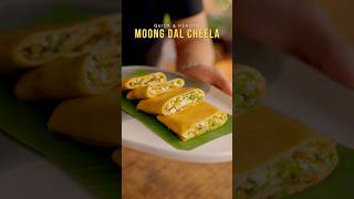 Quick amp Healthy Moong Dal Ka Cheela  Veggies amp Paneer  Quick Breakfast  Chef Sanjyot Keer [upl. by Irroc15]