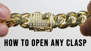 How To Opening Any Jewelry Clasp [upl. by Hett]