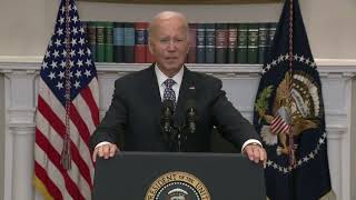 Biden announces Hurricane Helene aid federal response [upl. by Nohsav]