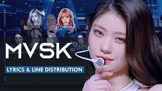 Kep1er  MVSK  Color Coded Lyrics and Line Distribution [upl. by Utir953]