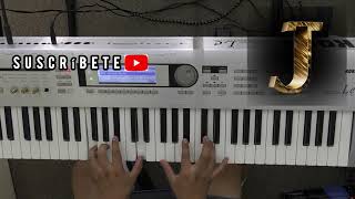 Guidman camposeco  Los ungidos de cristo Enseñane señor  Mambo piano cover 🎹 [upl. by Arlee620]