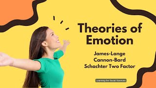 Theories of Emotion JamesLange CannonBard and Schachter Two Factor Theories [upl. by Aicilyhp154]