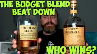 The Budget Blend Beat Down  Monkey Shoulder V Aldi Highland Select Whisky [upl. by Filmore147]