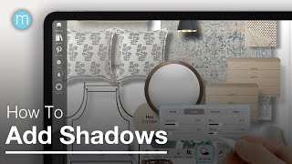 How to Add Shadows to Your Design Boards in Morpholio Board Interior Design  Decor iPad Tutorial [upl. by Nahraf982]