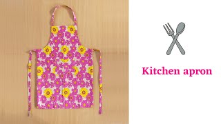 Kitchen apron cutting and stitching [upl. by Yroj388]