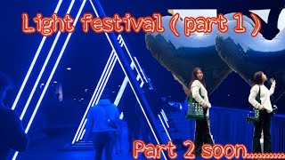 Light festival Amsterdam Tibetan vlogger Amsterdam [upl. by Caddaric]