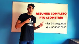 RESUMEN COMPLETO GEOMETRÍA PRUEBA DE TRANSICIÓN  LAS 30 PREGUNTAS QUE TE PODRÍAN SALIR [upl. by Brause137]