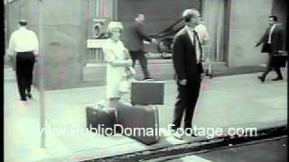 1965 Taxi Cab Strike in Chicago and New York City Newsreel PublicDomainFootagecom [upl. by Heddie]