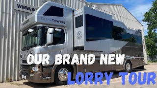 Tour of our Brand new Horsebox  OT Vlog [upl. by Roz]