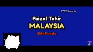 Faizal Tahir  MALAYSIA 2024 Karaoke [upl. by Phionna170]