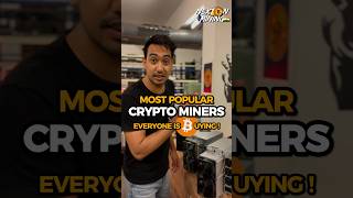 MOST Popular Crypto miners right now  S19  S21  L7 amp more 🔥 Crypto Mining India bitcoinmining [upl. by Ailemap]