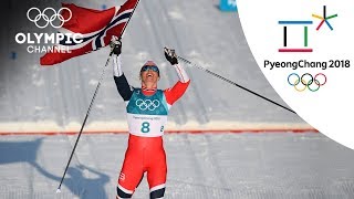 Snow queen Marit Bjoergen enters the record books  Winter Olympics 2018  PyeongChang 2018 [upl. by Almond]