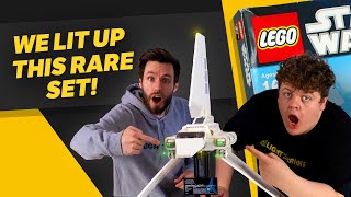 How did we design a Light Kit for the LEGO Star Wars UCS Imperial Shuttle 10212 [upl. by Aisitel]