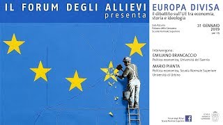 Europa divisa Il dibattito sull’UE tra economia storia e ideologia  31 gennaio 2019 [upl. by Tiersten]