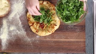 Make LemonProsciutto Pizza in the Pizzeria Pronto Indoor Pizza Oven [upl. by Ellegna]