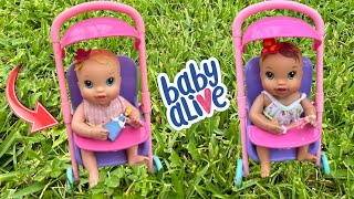 BABY ALIVE Newborn twins daily routine ☀️ [upl. by Zola]