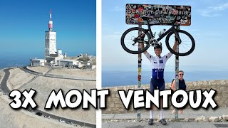 Mont Ventoux van 3 Kanten🥵  4500HM  Cinglé du Mont Ventoux [upl. by Eonak]