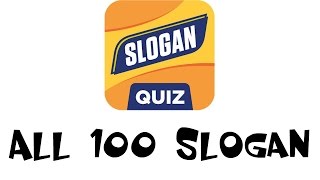 Slogan Logo Quiz  Walkthrough  All Answers [upl. by England226]