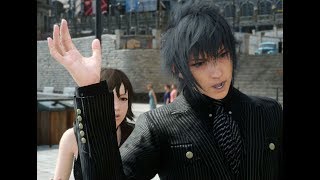 Final Fantasy XV Noctis being rude to Miss Iris [upl. by Jami169]