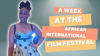 INSIDE THE AFRICAN INTERNATIONAL FILM FESTIVALnigerianfilms [upl. by Eem535]