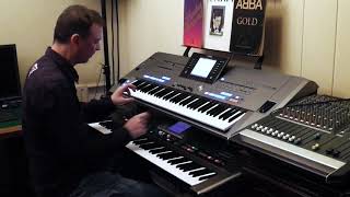 Level 42 Lessons In Love Yamaha Tyros 5 Roland G70 By Rico [upl. by Opportuna765]