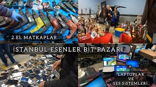 İstanbul Esenler Bit Pazarı Çeşit Bol keşfet [upl. by Ecnerewal]